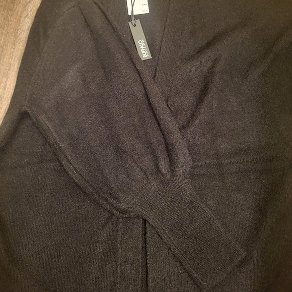 David Bitton Buffalo Celia Black Open Oversized Cardigan - Picture 10 of 11